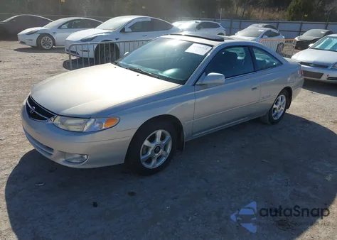 2000 Toyota Camry Solara Sle V6 z USA, uszkodzony, nr VIN 2T1CF22P8YC313414